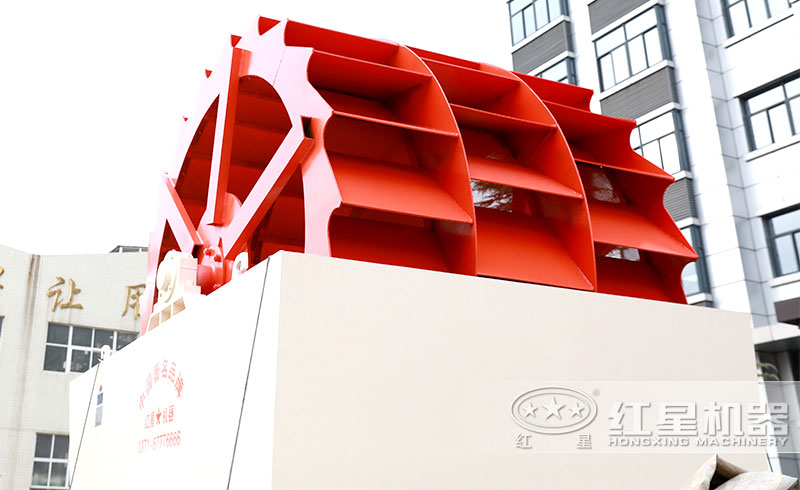三輪輪斗式洗砂機(jī)，產(chǎn)量120-200t/h