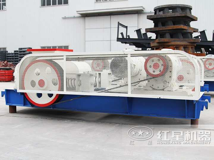 對輥式碎石機，結構簡單應用廣泛