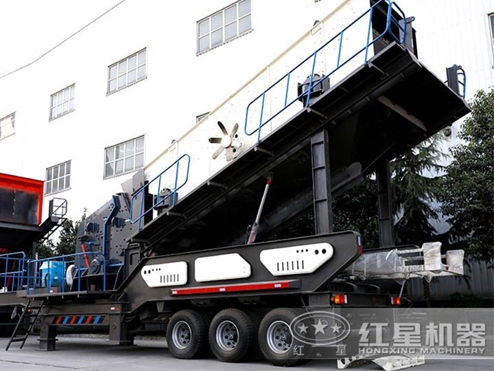 車載廢舊混凝于處理機(jī)--車載移動(dòng)反擊破，二段破碎環(huán)保