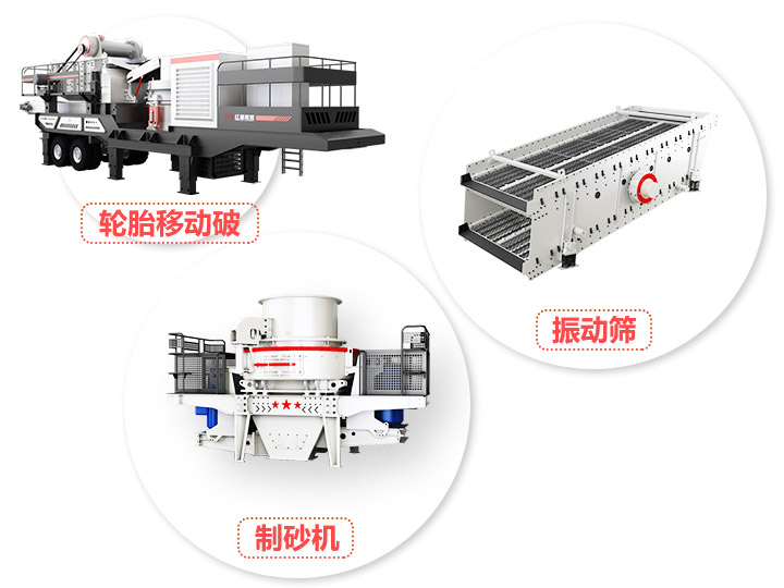 小型半移動式磨砂機，產(chǎn)量70-3560t/h
