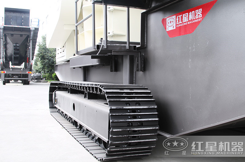 可移動建筑工地垃圾粉碎機(jī)，履帶液壓驅(qū)動