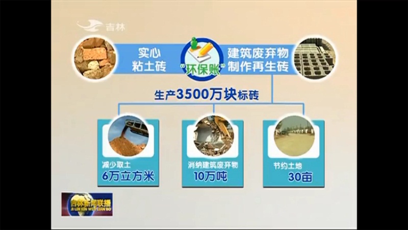 建筑廢棄物可做磚，經(jīng)濟(jì)價值高