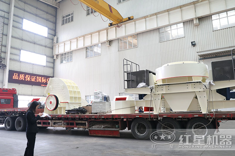 小型石子打砂機(jī)廠家直供，發(fā)往河南洛陽