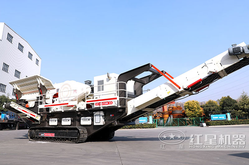 履帶式車(chē)載鄂破機(jī)，時(shí)產(chǎn)50噸現(xiàn)貨