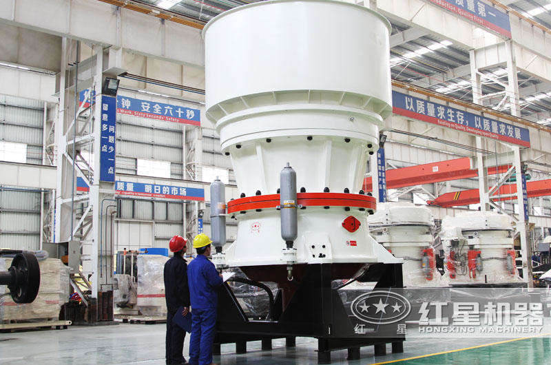 圓錐式破碎機適用于高硬度物料，針片狀少