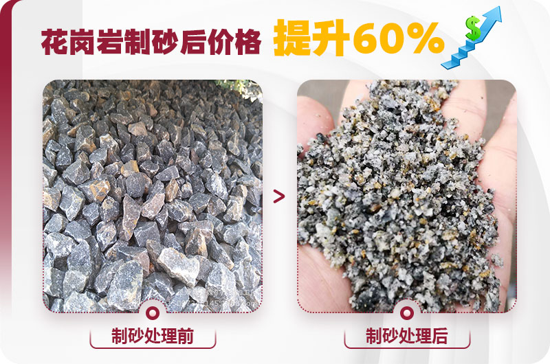 花崗巖破碎利潤(rùn)高，前景好