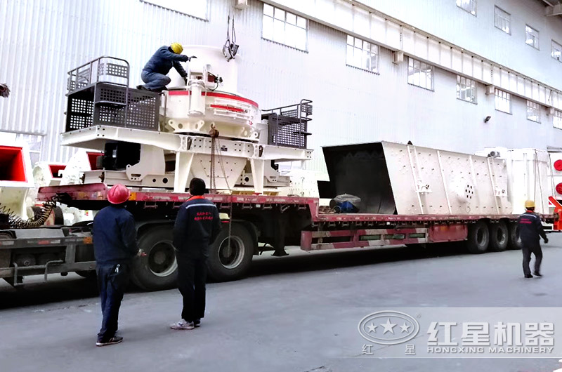 鵝卵石碎沙機(jī)專車運(yùn)輸，免費(fèi)安裝